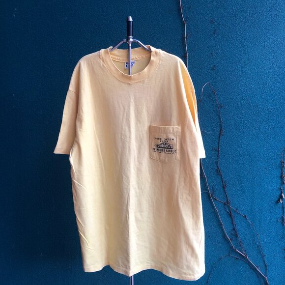 1993 Daytona Beach Race Week Tee , Vintage Racing T-Shirt Mens Size Large - Picture 2 of 10